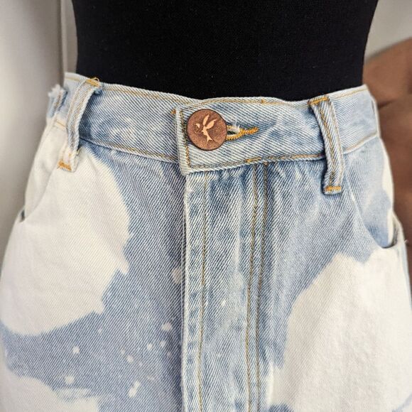 One Teaspoon Skirt  6/28 Boho Rebel Chic Festival Fairy Grunge Coastal Cowgirl - Picture 4 of 12
